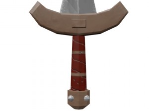 sword woord 3D Модель