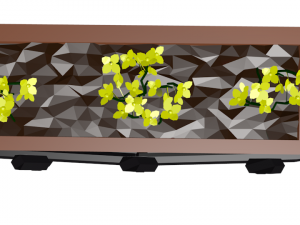 window flowerpot 3Dモデル