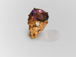 leaves ring 3D Print Model