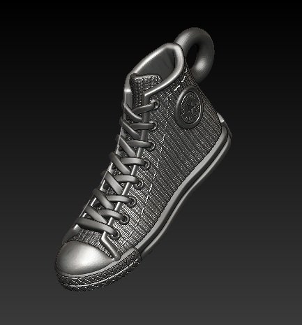 shoes pendant 3D-Druckmodell .c4d .max .obj .3ds .fbx .stl .blend 