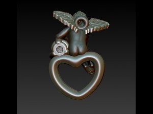 angel-pendant 3D-Druckmodell