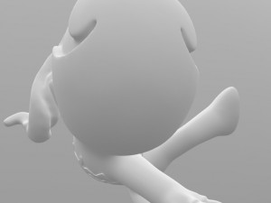 venom chibi 3D 프린트 모델