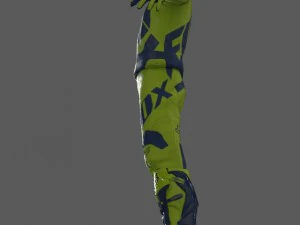 motocross racing suit 3D Model