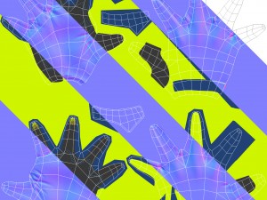 motocross racing suit 3D Модель