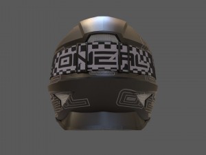 motocross helmet n goggle Modelo 3D