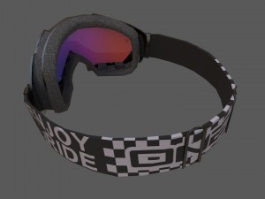 motocross helmet n goggle Modelo 3D
