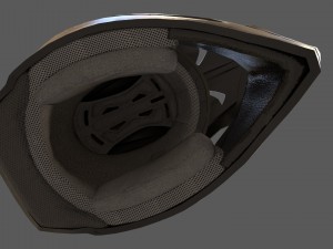 motocross helmet oneal 3 series 3D 모델