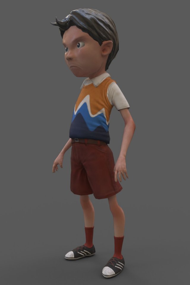 mimo Modelo 3D .c4d .max .obj .3ds .fbx .stl .blend 