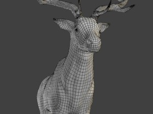 fallow deer 3D Model