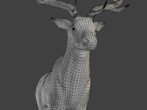 fallow deer 3D Model