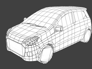 daihatsu ayla 3D Model