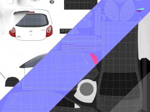 daihatsu ayla 3D Model
