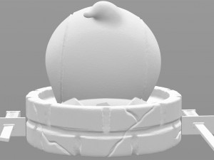 deadpool peeking 3D Print Model