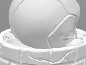 deadpool peeking 3D Print Model