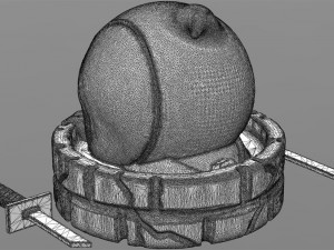 deadpool peeking 3D Print Model