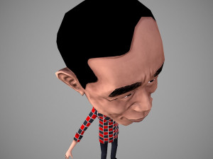 jokowi 3d 3D Model
