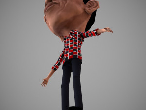 jokowi 3d 3D Model