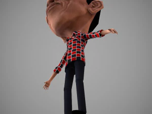 jokowi 3d 3D Model