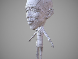 jokowi 3d 3D Model