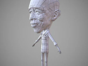 jokowi 3d 3D Model