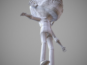 jokowi 3d 3D Model