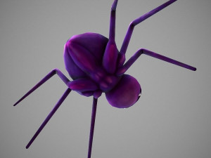 spider cartoon 3D Model