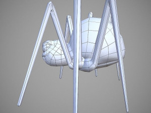 spider cartoon 3D Model