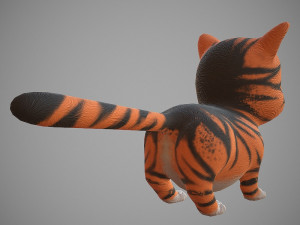 katty cat 3D 모델