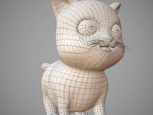 katty cat 3D Model