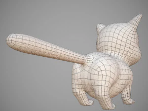 katty cat 3D Model
