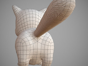 katty cat 3D 모델