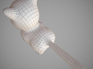 katty cat 3D 모델