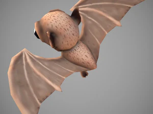 bat cartoon 3D Model