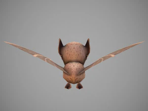 bat cartoon 3D Model