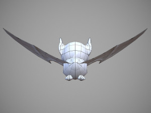 bat cartoon 3D 모델