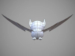 bat cartoon 3D Model
