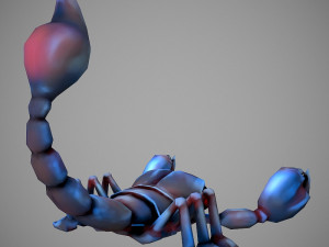 scorpion cartoon 3D Model