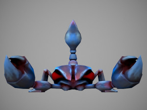 scorpion cartoon 3D Model