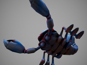 scorpion cartoon 3D Model