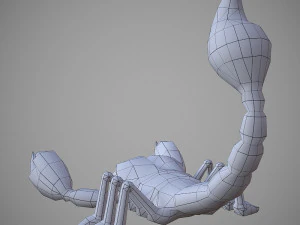 scorpion cartoon 3D Model