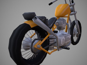 chopperland cartoon Model 3D