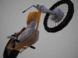 chopperland cartoon 3D Model