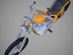 chopperland cartoon 3D Model