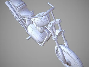 chopperland cartoon 3D Model