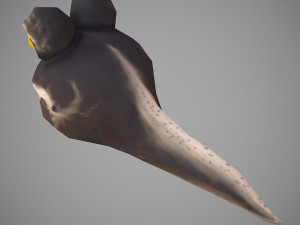 tadpole cartoon 3D मॉडल