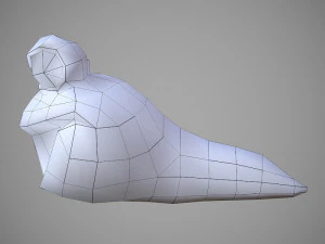 tadpole cartoon 3D Model