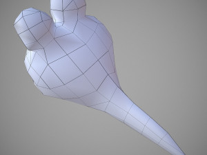 tadpole cartoon 3D मॉडल