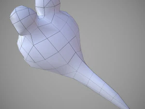 tadpole cartoon 3D Model