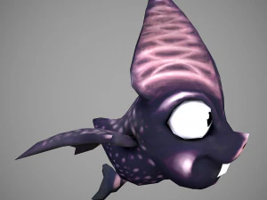microbat cartoon 3D Model