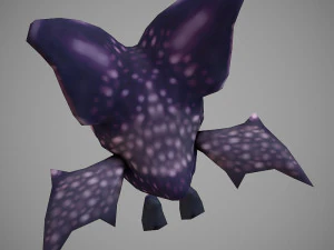 microbat cartoon 3D Model